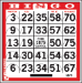 1-On Pushout Bingo Card